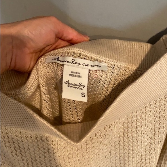 Off shoulder American Rag sweater - Picture 3 of 4